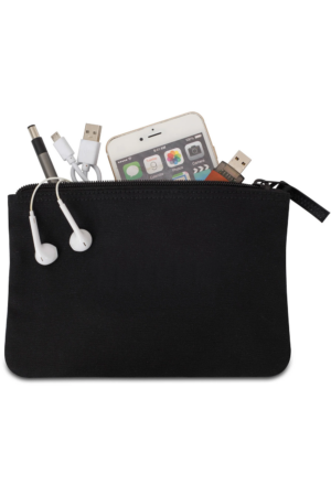 Cotton Zippered Pouch - Image 5