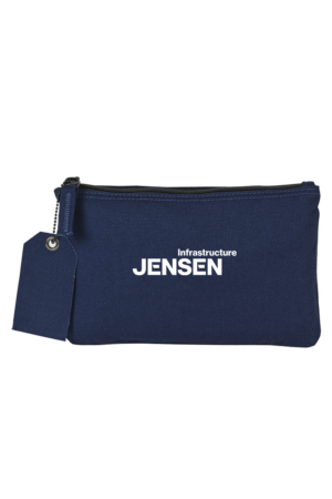 Cotton Zippered Pouch