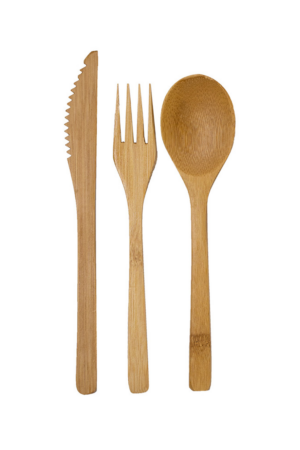 Bamboo Utensil Set - Image 2