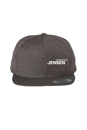 Flat Bill Snapback Cap