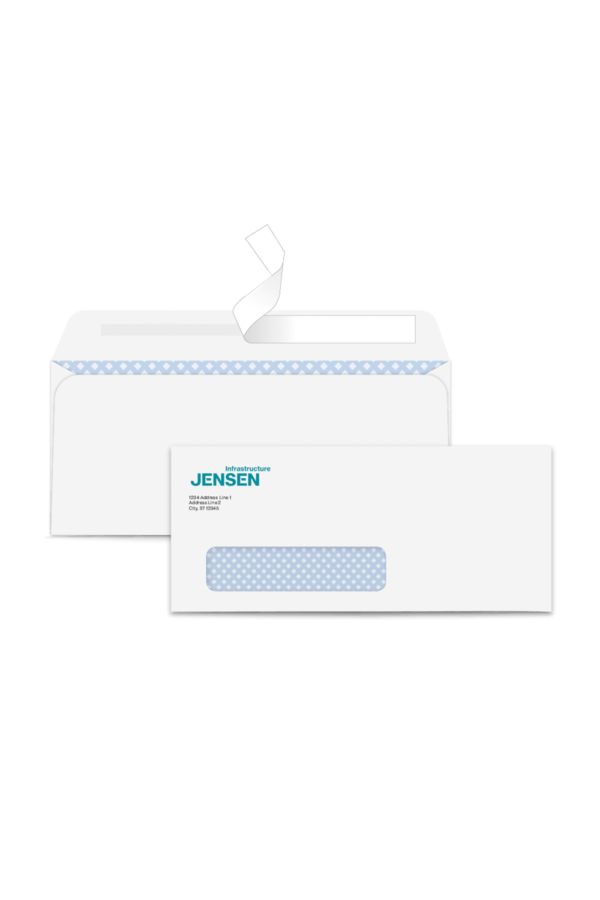 Self-Seal Windowed Envelopes