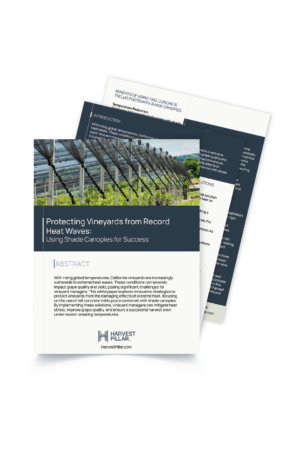 Jensen White Paper - Protecting Vineyards From Record Heat Waves