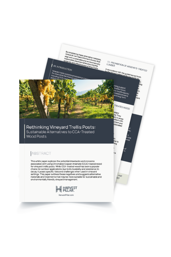 Jensen White Paper - Rethinking Vineyard Trellis Posts