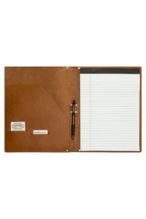 Full-Grain Leather Portfolio Folder - Image 2