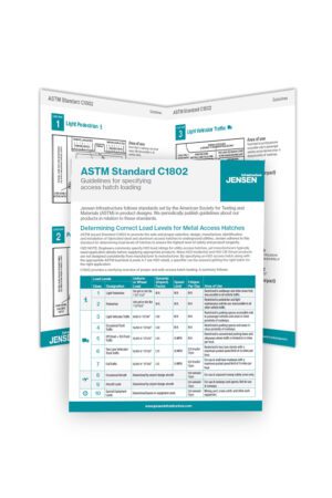 Jensen Brochure | ASTM C1802 Guidelines