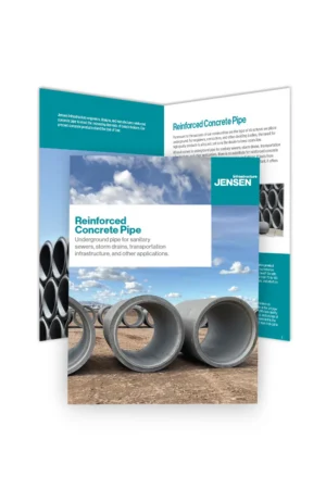 Jensen Brochure | Reinforced Concrete Pipe