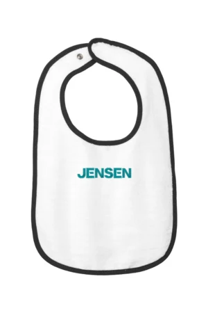 Contrast Trim Terry Bib