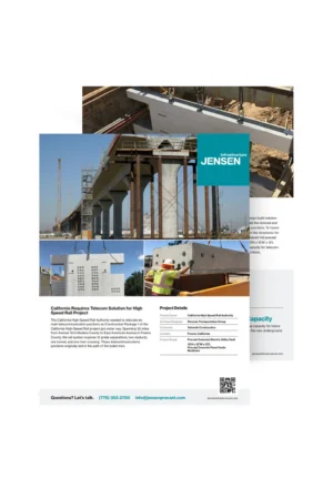 Jensen | Electric Utility Vault Case Study Fresno, CA